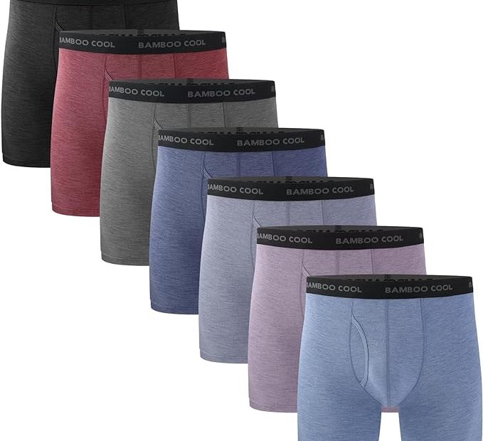 Bamboo Cool Bamboo Viscose Underwear Boxer Briefs For Men