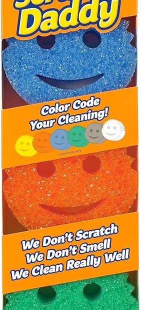 Scrub Daddy Color Sponges (3 Count)